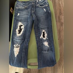 Miss Me Vintage Blue Jeans